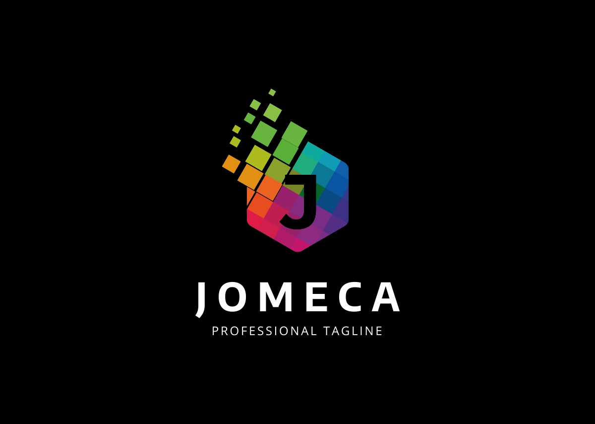 Download Шаблон логотипа "Jomeca J Letter Logo Template" / Jomeca J Letter Logo Template - Шаблон логотипа на тему графика brand branding business corporate identity industry j letter jam jet jumbo print ready vector visual web