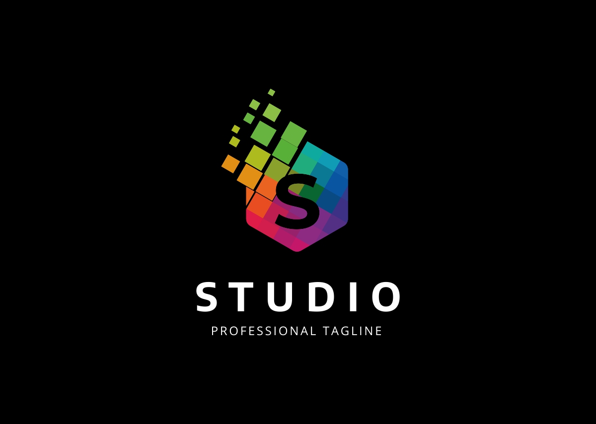 Download Шаблон логотипа "Studio S Letter Logo Template" / Studio S Letter Logo Template - Шаблон логотипа на тему графика app bank brand branding consulting creative estate fold insurance law office lawyer letter logo modern money ocean ofiice paper s