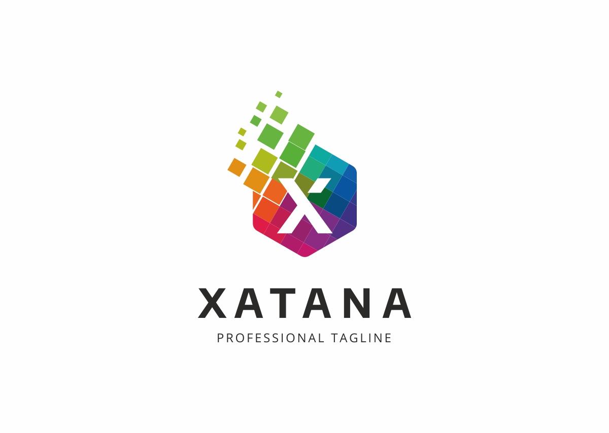 Download Шаблон логотипа "Xatana X Letter Logo Template" / Xatana X Letter Logo Template - Шаблон логотипа на тему графика air alphabet aviation beauty body carrier character couple date dating fitness gym gymnasium health ladies letter logo men xletter x