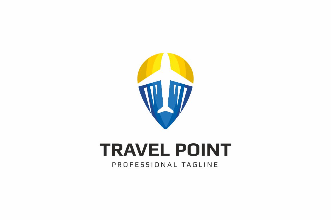 Travel Point Logo Template