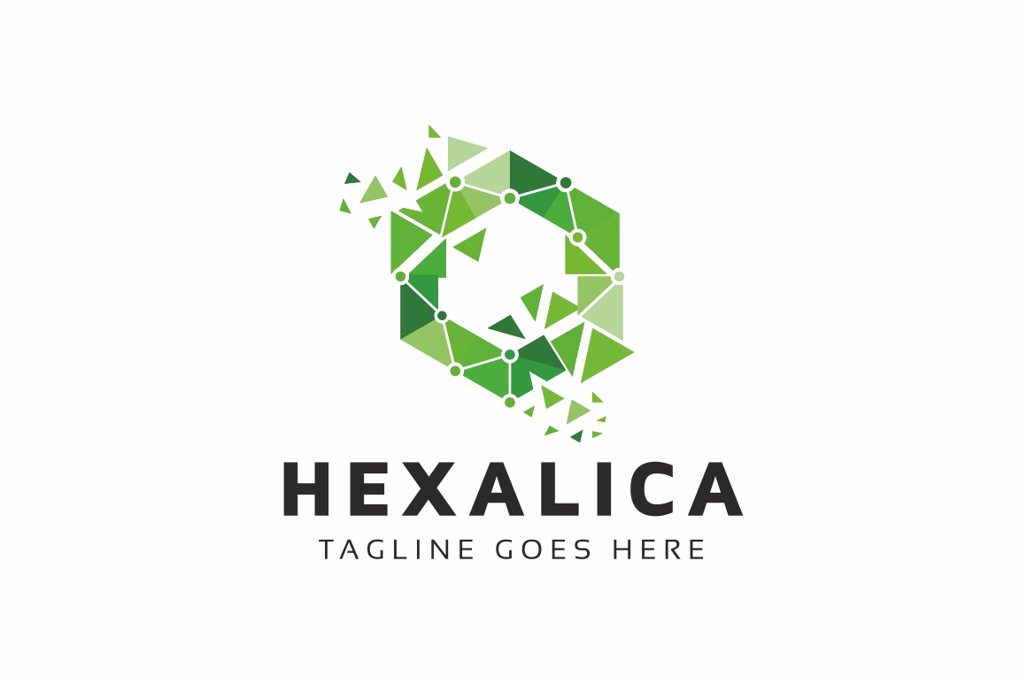Download Шаблон логотипа "Hexalica Logo Logo Template" / Hexalica Logo Logo Template - Шаблон логотипа на тему графика abstract aplications app application architecture brand branding business construction corporate engineering factory green hardware hexagon identity industry logo logotype pixel