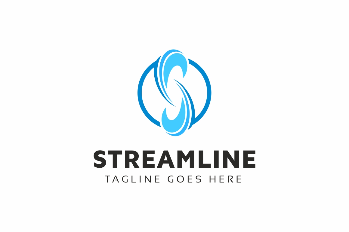 Download Шаблон логотипа "Streamline S Letter Logo Template" / Streamline S Letter Logo Template - Шаблон логотипа на тему графика dobule s elegant fashion handmade hotel letter photography resort restautant spa ss studio