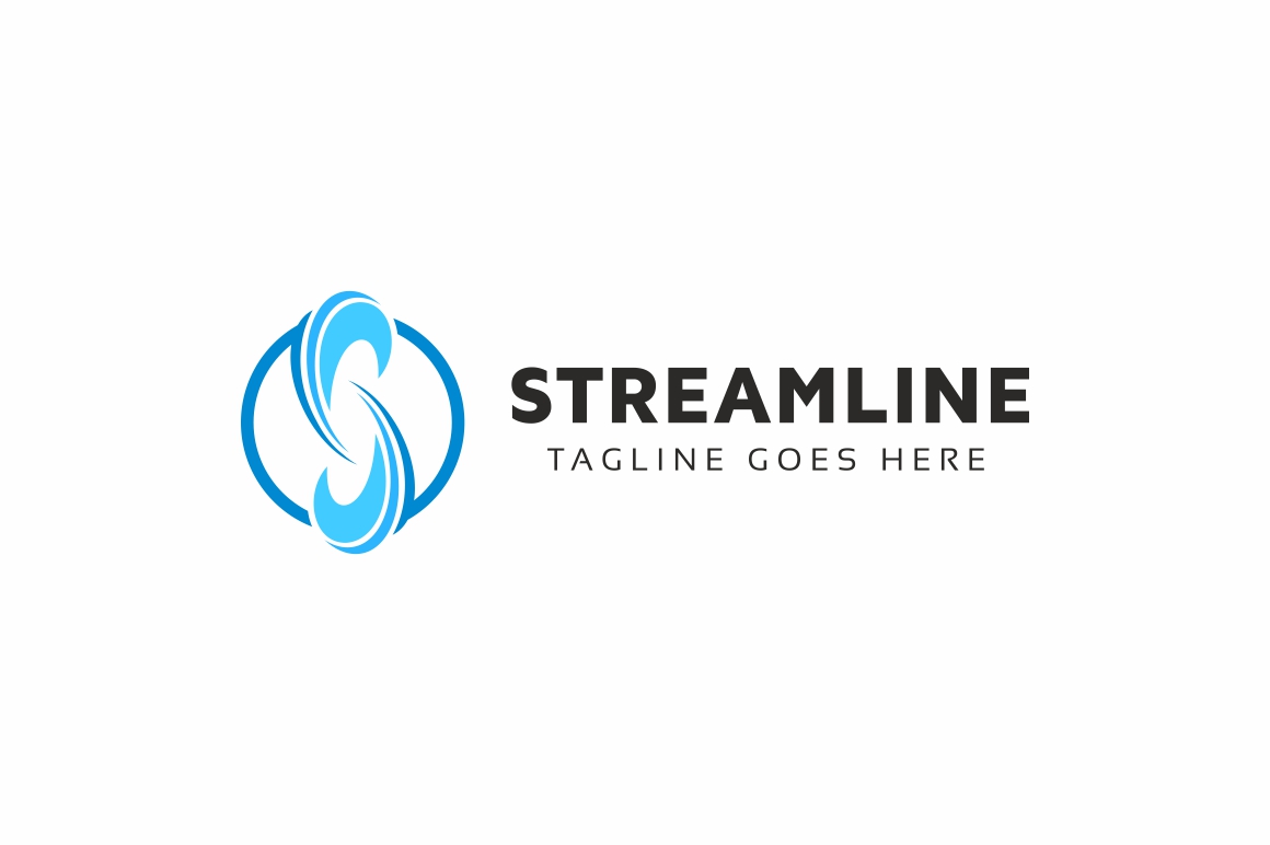 Download Шаблон логотипа "Streamline S Letter Logo Template" / Streamline S Letter Logo Template - Шаблон логотипа на тему графика dobule s elegant fashion handmade hotel letter photography resort restautant spa ss studio