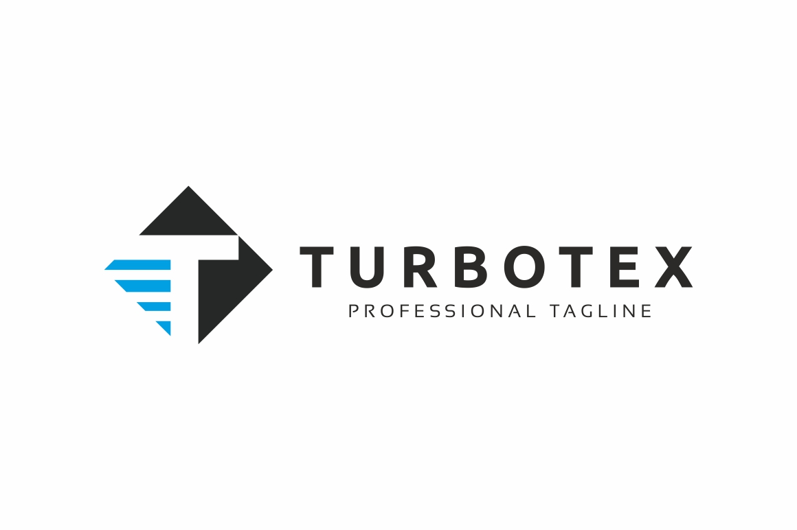 Download Шаблон логотипа "Turbotex Logo Template" / Turbotex Logo Template - Шаблон логотипа на тему графика t letter alphabet arrow auto automotive character characters circle colorful design designer in logo round simple straight symbol tech technology