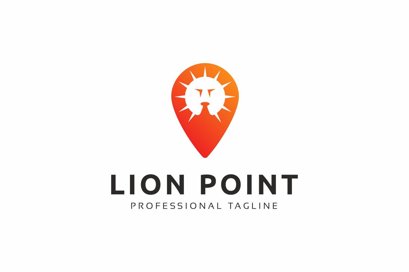 Download Шаблон логотипа "Lion Point Logo Template" / Lion Point Logo Template - Шаблон логотипа на тему графика animals club creative crest crown design emblem gold graphic great head hotel icon illustrator king leader lion logo luxurious luxury