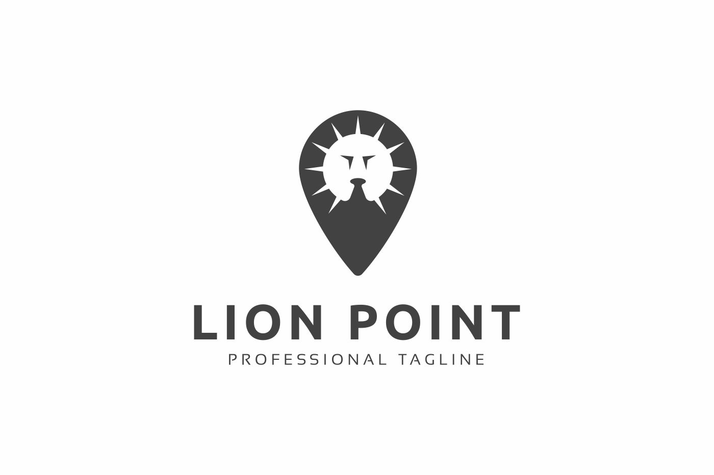 Download Шаблон логотипа "Lion Point Logo Template" / Lion Point Logo Template - Шаблон логотипа на тему графика animals club creative crest crown design emblem gold graphic great head hotel icon illustrator king leader lion logo luxurious luxury