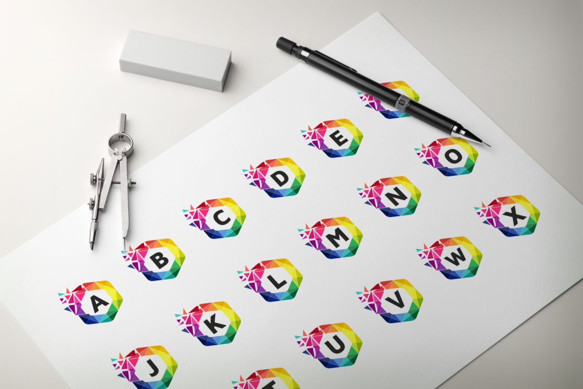 Download Шаблон логотипа "A to Z Editable Letter Logo Template" / A to Z Editable Letter Logo Template - Шаблон логотипа на тему графика business company consultant corporate creative double letter editable logo entertainment financial identity investment lawyer letters marketing media modern mosaic network