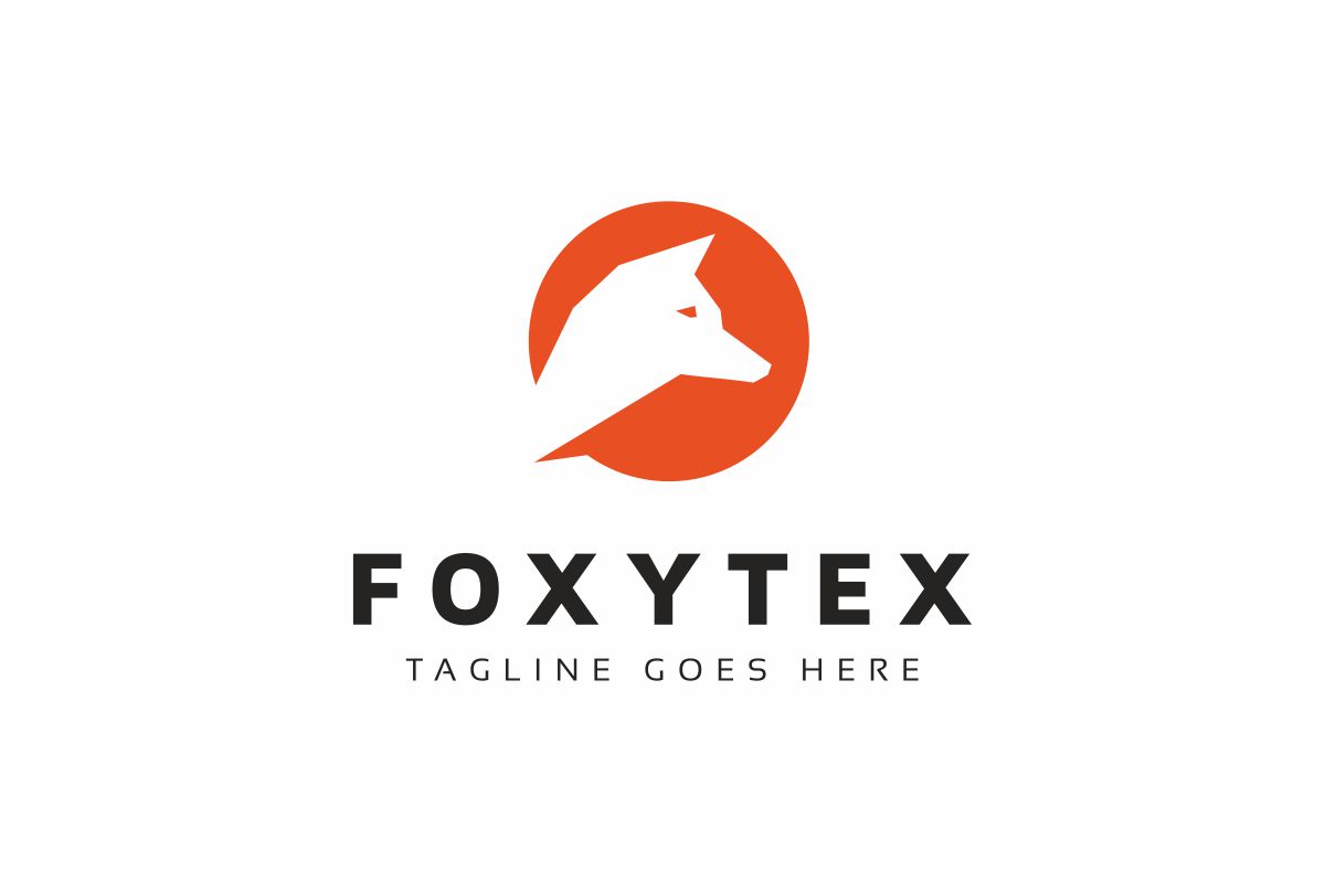 Download Шаблон логотипа "Fox Logo Template" / Fox Logo Template - Шаблон логотипа на тему графика animal animals bright cmyk colorful elegant fox logo modern power powerpoint strength sun vector agency balance brown business company corporation