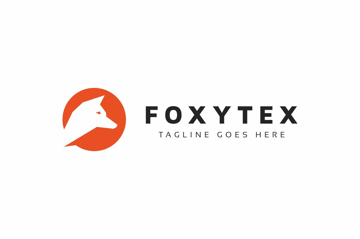 Download Шаблон логотипа "Fox Logo Template" / Fox Logo Template - Шаблон логотипа на тему графика animal animals bright cmyk colorful elegant fox logo modern power powerpoint strength sun vector agency balance brown business company corporation