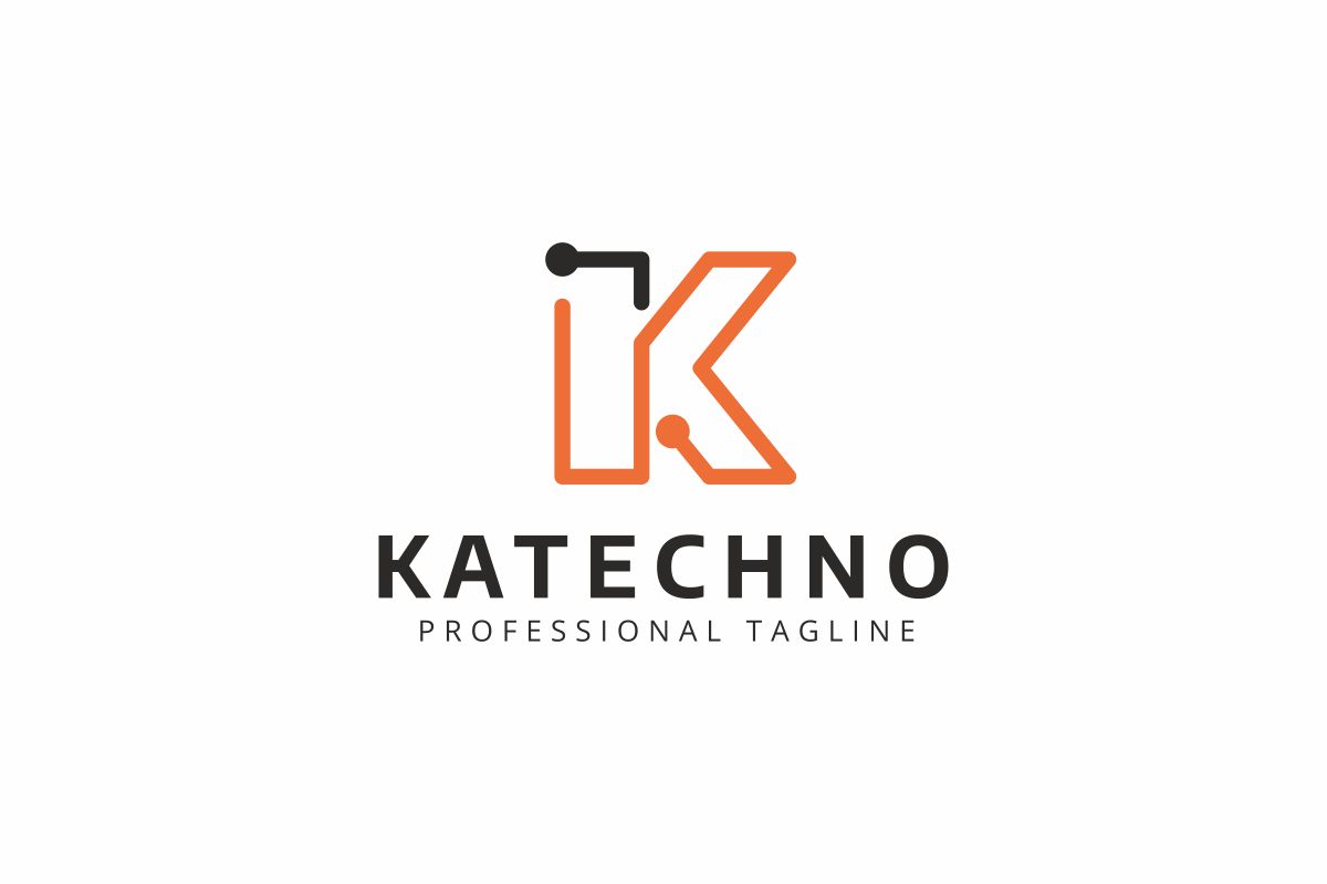 Download Шаблон логотипа "Katechno K Letter Logo Template" / Katechno K Letter Logo Template - Шаблон логотипа на тему графика agency brand branding business corporate creative design identity k letter logo logotype photo photographer photography studio symbol unique visual
