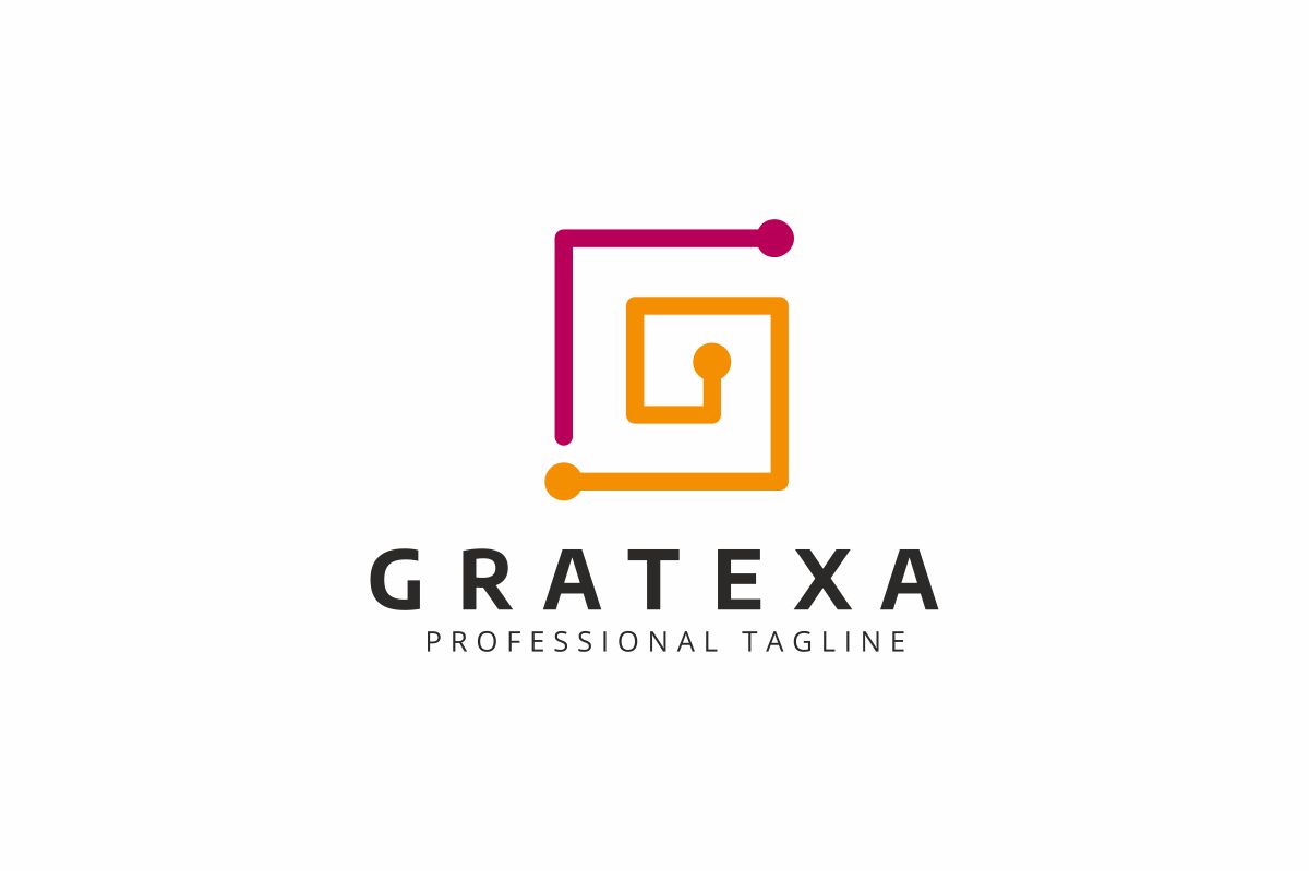Download Шаблон логотипа "Gratexa G Letter Logo Template" / Gratexa G Letter Logo Template - Шаблон логотипа на тему графика app g logo game letter media modern software solution web agency alphabet arrow business c character characters clean company consulting