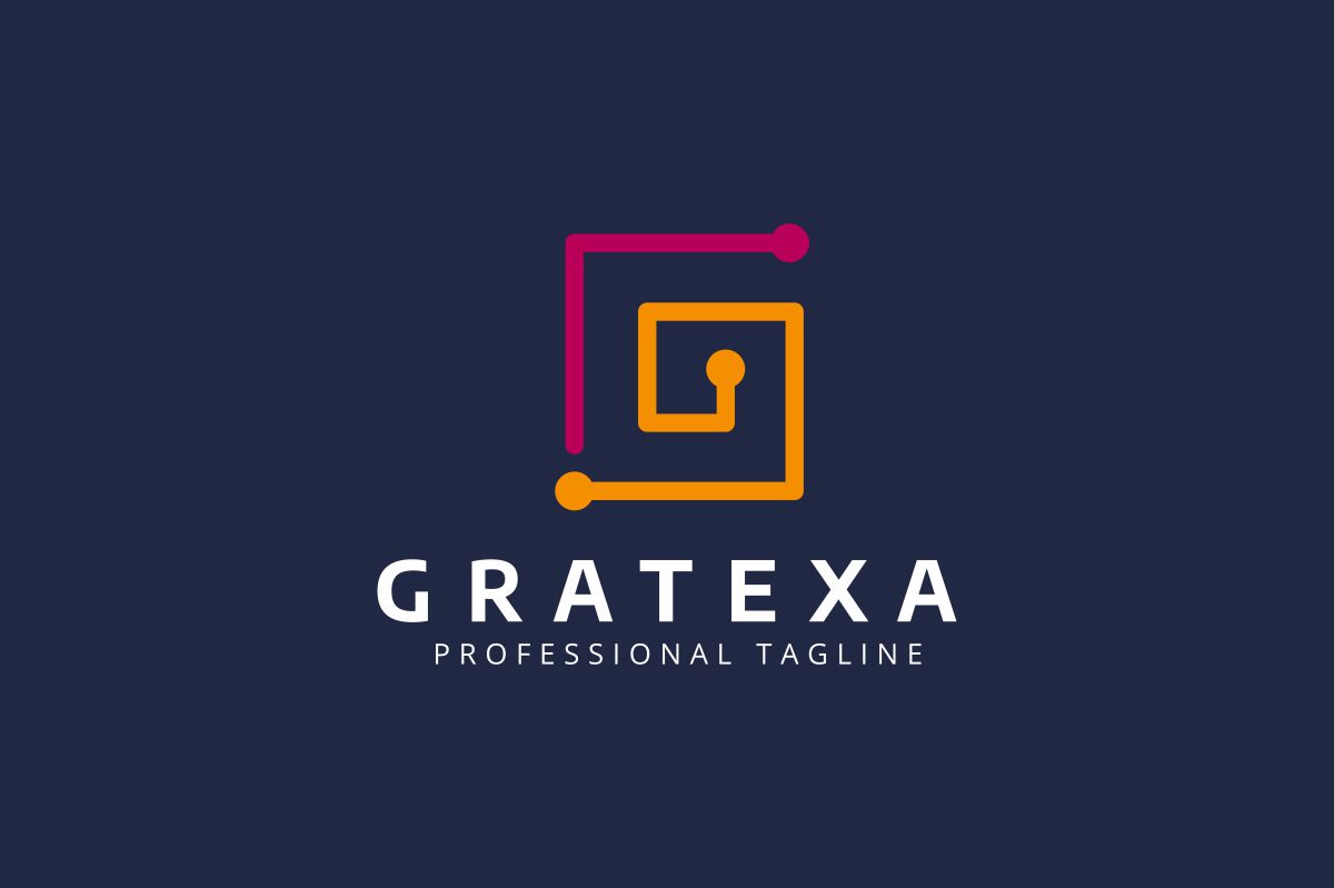 Download Шаблон логотипа "Gratexa G Letter Logo Template" / Gratexa G Letter Logo Template - Шаблон логотипа на тему графика app g logo game letter media modern software solution web agency alphabet arrow business c character characters clean company consulting
