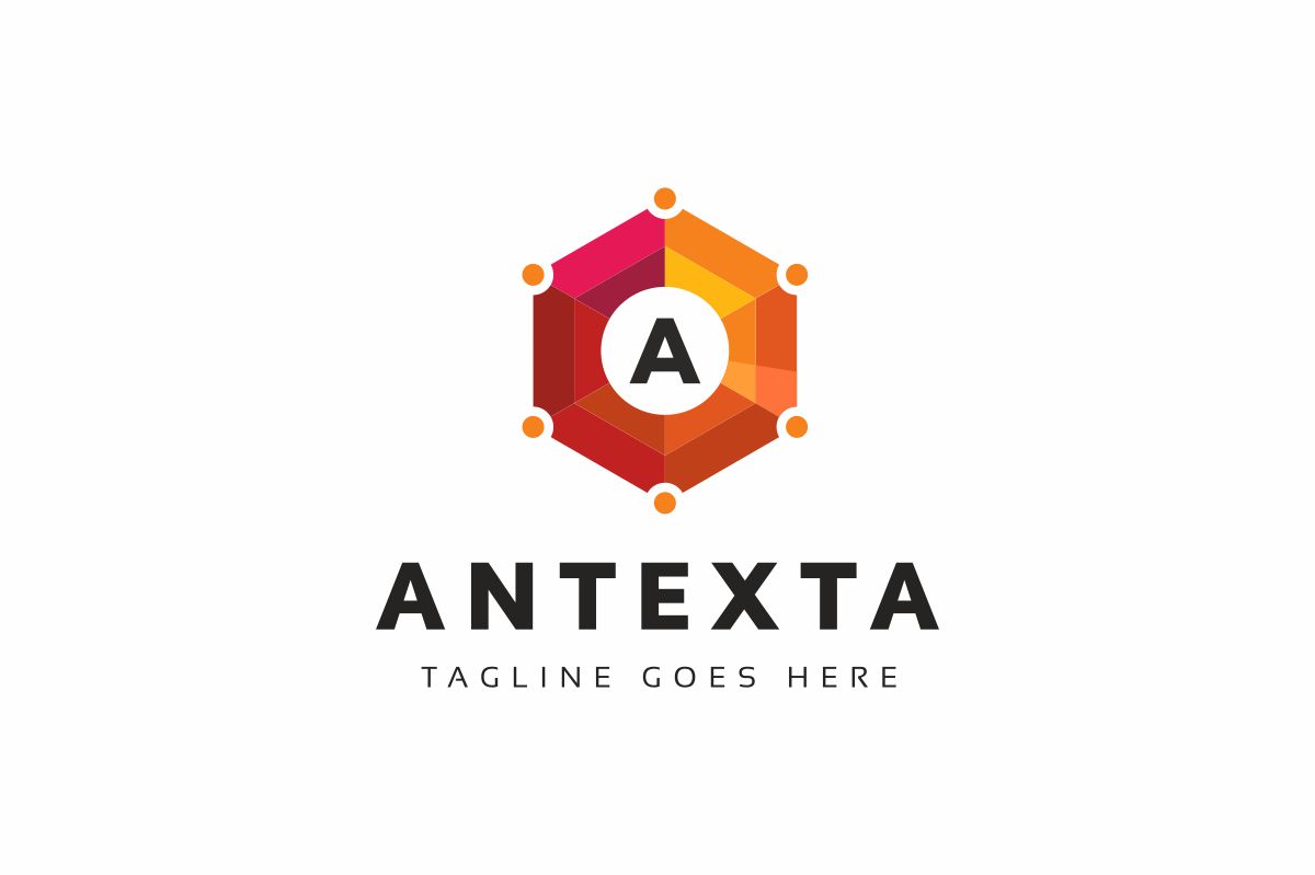 Download Шаблон логотипа "Antexta A Letter Logo Template" / Antexta A Letter Logo Template - Шаблон логотипа на тему графика 3d logo a letter a abstract initial advance application business colorful corporate template creative rainbow digital app financial investment game