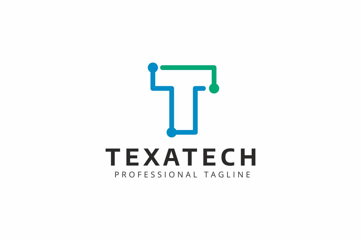 Download Шаблон логотипа "Texatech T Letter Logo Template" / Texatech T Letter Logo Template - Шаблон логотипа на тему графика app blue chip computer electric electrocity energetic energy hardware letter net power powerpoint software t logo tech technic technology tshirt