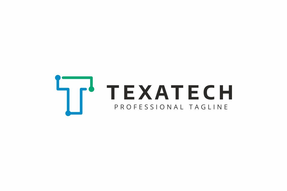 Download Шаблон логотипа "Texatech T Letter Logo Template" / Texatech T Letter Logo Template - Шаблон логотипа на тему графика app blue chip computer electric electrocity energetic energy hardware letter net power powerpoint software t logo tech technic technology tshirt