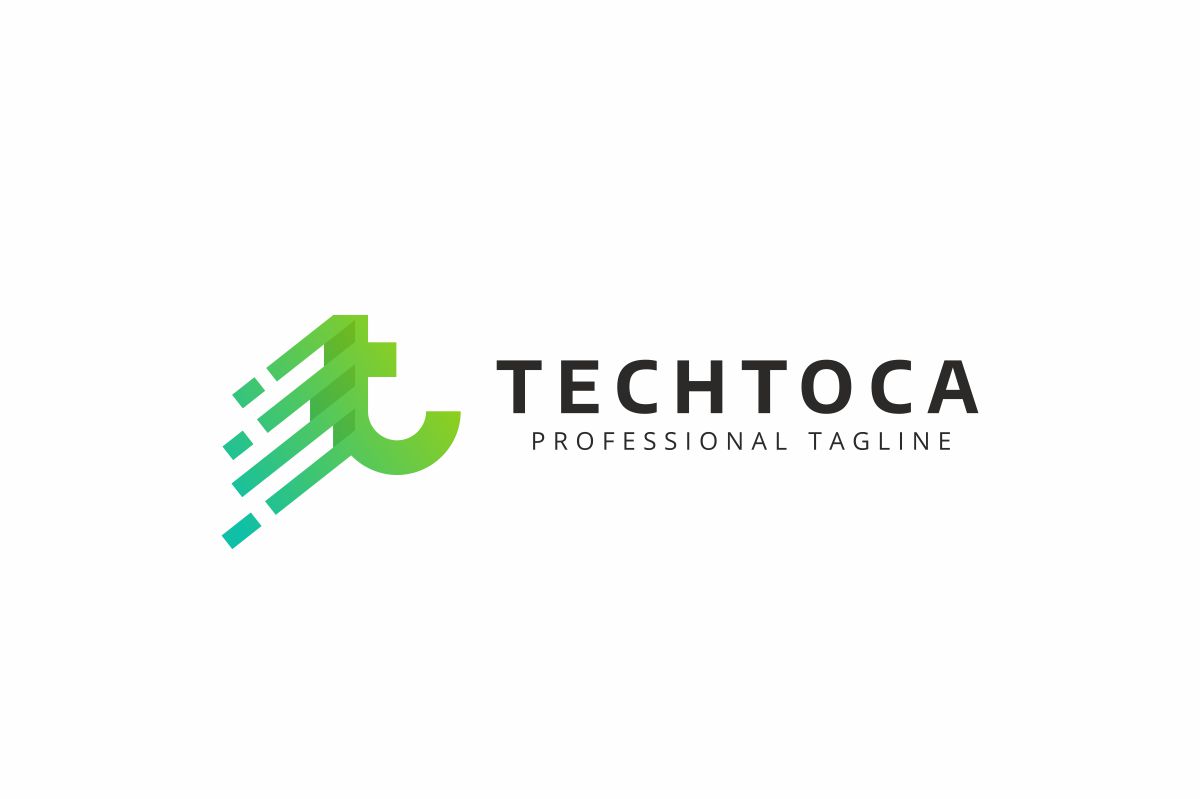Download Шаблон логотипа "Techtoca T Letter Logo Template" / Techtoca T Letter Logo Template - Шаблон логотипа на тему графика 3d accounting agency app bold business circle colorful concept consulting corporate creative financial global industry internet investment letter marketing media