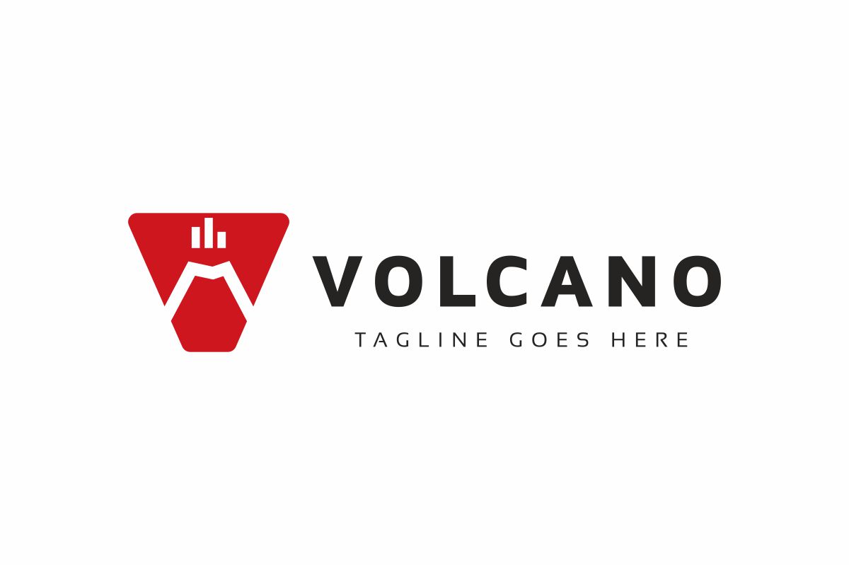 Download Шаблон логотипа "Volcano V Letter Logo Template" / Volcano V Letter Logo Template - Шаблон логотипа на тему графика abstract letter v ancient caveman children game design dinosaurs earth eco explosive fusion geology hot island islands lava logo elite