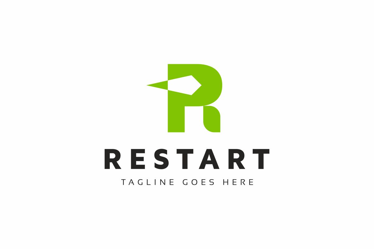 Download Шаблон логотипа "Restart R Letter Logo Template" / Restart R Letter Logo Template - Шаблон логотипа на тему графика arrow brand branding business development identity internet letter logo mark market marketing services marketplace mockup modern online professional promotion r