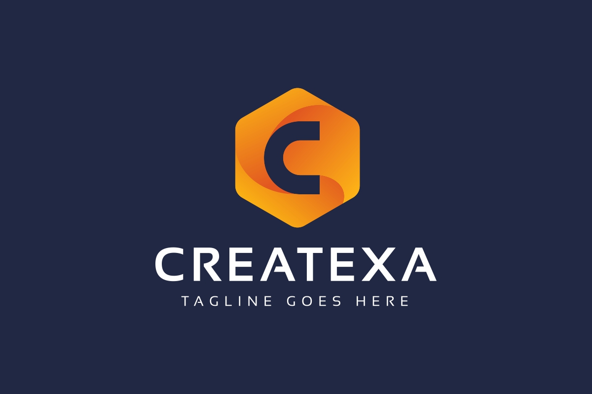 Download Шаблон логотипа "Createxa C Letter Logo Template" / Createxa C Letter Logo Template - Шаблон логотипа на тему графика build builder building business clean construction corporate elegant home house improvement insurance letter media professional property protect protection real c