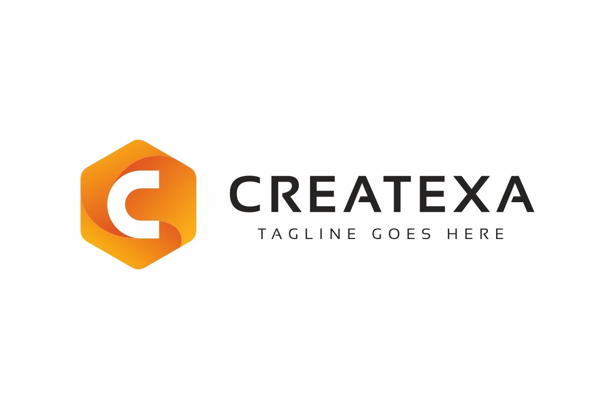 Download Шаблон логотипа "Createxa C Letter Logo Template" / Createxa C Letter Logo Template - Шаблон логотипа на тему графика build builder building business clean construction corporate elegant home house improvement insurance letter media professional property protect protection real c