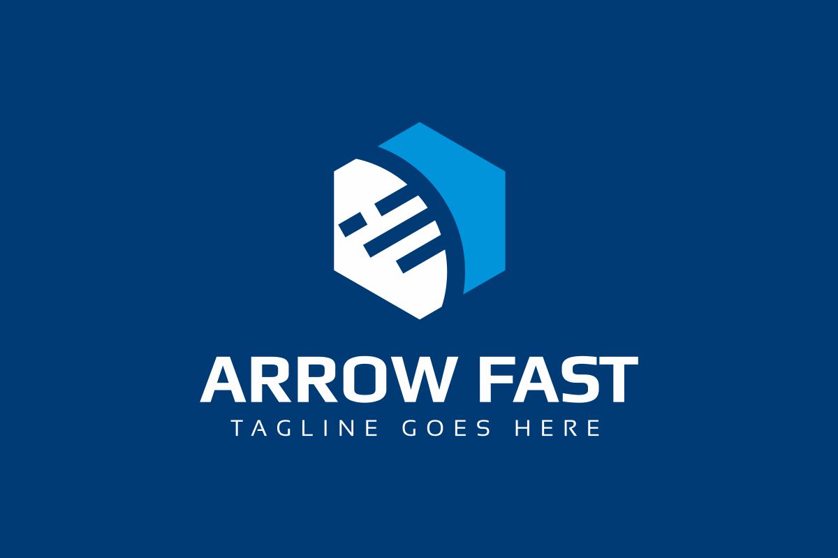 Download Шаблон логотипа "Arrow Fast Logo Template" / Arrow Fast Logo Template - Шаблон логотипа на тему графика application arrow brand branding business circle company creative design education fast identity logo modern organization photography professional program service services