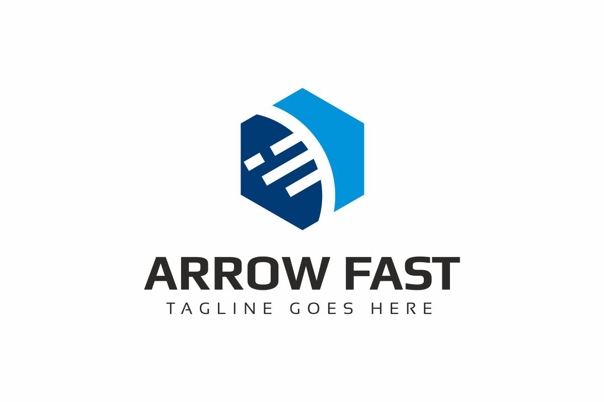 Download Шаблон логотипа "Arrow Fast Logo Template" / Arrow Fast Logo Template - Шаблон логотипа на тему графика application arrow brand branding business circle company creative design education fast identity logo modern organization photography professional program service services