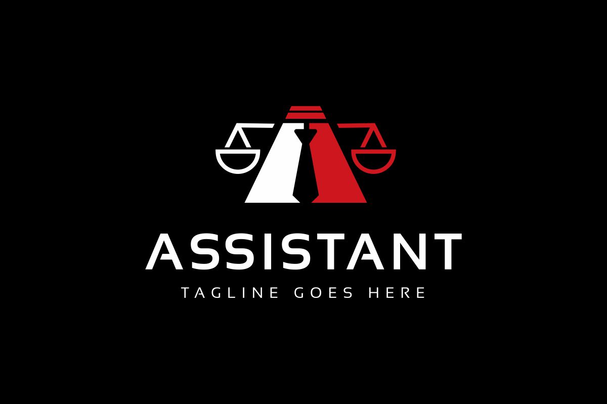 Download Шаблон логотипа "Assistant Law Company Logo Template" / Assistant Law Company Logo Template - Шаблон логотипа на тему графика balance counsellor court courthouse crest crests criminal casead human right illegal judge judgment justice king law education firm lawyer lawyer