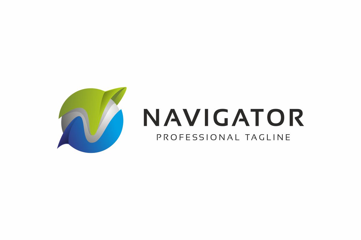 Download Шаблон логотипа "Navigator - N Letter Logo Template" / Navigator - N Letter Logo Template - Шаблон логотипа на тему графика 3d agency app bold business circle colorful concept corporate creative global glossy gradient industry letter n marketing media modern multimedia