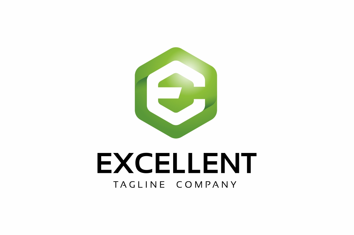 Download Шаблон логотипа "EXCELLENT - E Letter Logo Template" / EXCELLENT - E Letter Logo Template - Шаблон логотипа на тему графика abstract box brand branding business creativity cube cubic cubical design dimension e letter e logo ecommerce evolution expert expertise extreme
