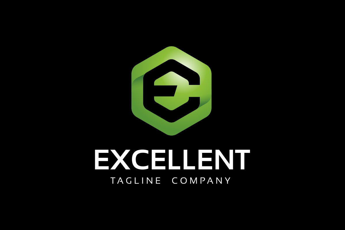 Download Шаблон логотипа "EXCELLENT - E Letter Logo Template" / EXCELLENT - E Letter Logo Template - Шаблон логотипа на тему графика abstract box brand branding business creativity cube cubic cubical design dimension e letter e logo ecommerce evolution expert expertise extreme