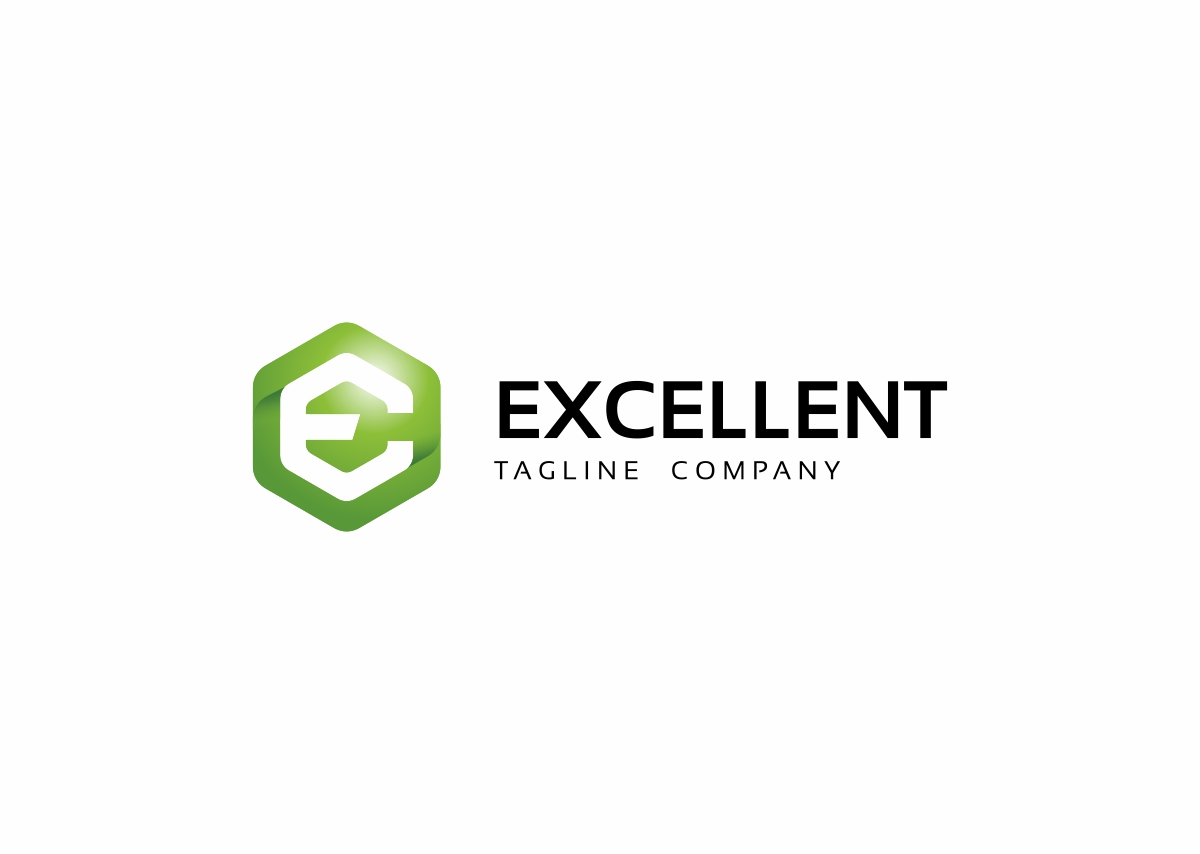 Download Шаблон логотипа "EXCELLENT - E Letter Logo Template" / EXCELLENT - E Letter Logo Template - Шаблон логотипа на тему графика abstract box brand branding business creativity cube cubic cubical design dimension e letter e logo ecommerce evolution expert expertise extreme