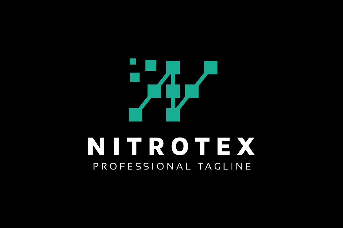 Download Шаблон логотипа "Nitrotex - N Letter Logo Template" / Nitrotex - N Letter Logo Template - Шаблон логотипа на тему графика agent app application community computer develop engineer forum game host hosting internet lab letter letters logo mechanic mobile n network