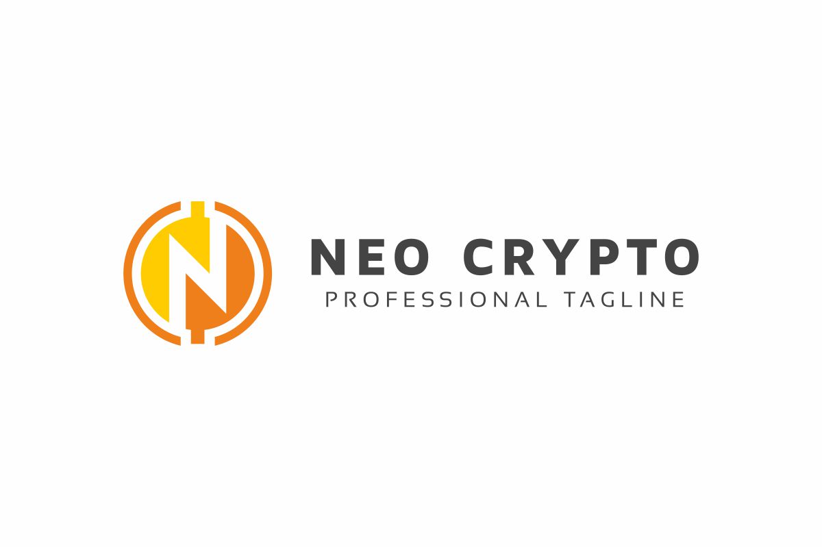 Download Шаблон логотипа "Neo Crypto - N Letter Logo Template" / Neo Crypto - N Letter Logo Template - Шаблон логотипа на тему графика alphabet creative digital generation letter marketing media n net network new year next online product round shadow shape software square