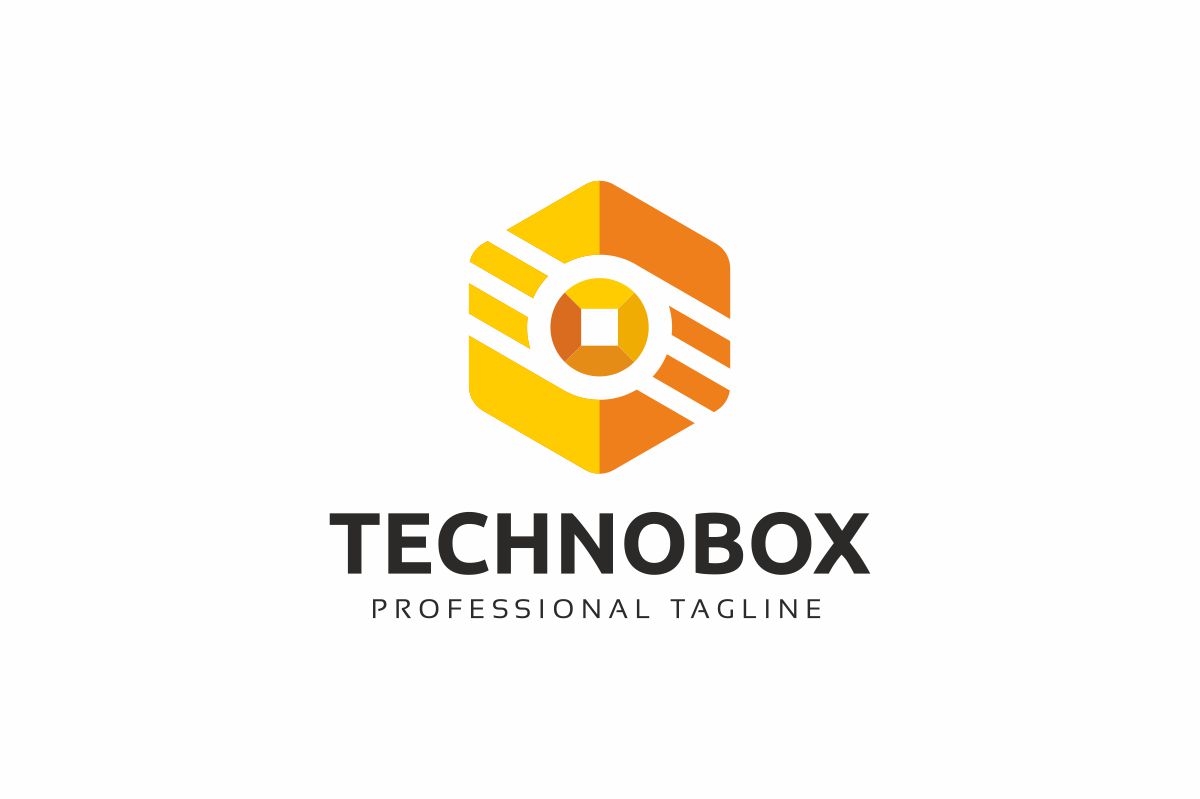 Download Шаблон логотипа "Techno Box Logo Template" / Techno Box Logo Template - Шаблон логотипа на тему графика agency box brand branding business colorful corporate creation cube cubical entertainment firm group hexa hexagon identity media center modern multimedia