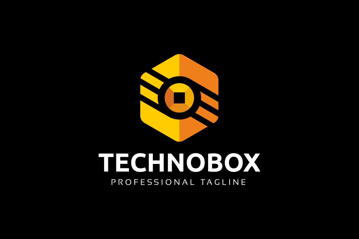 Download Шаблон логотипа "Techno Box Logo Template" / Techno Box Logo Template - Шаблон логотипа на тему графика agency box brand branding business colorful corporate creation cube cubical entertainment firm group hexa hexagon identity media center modern multimedia