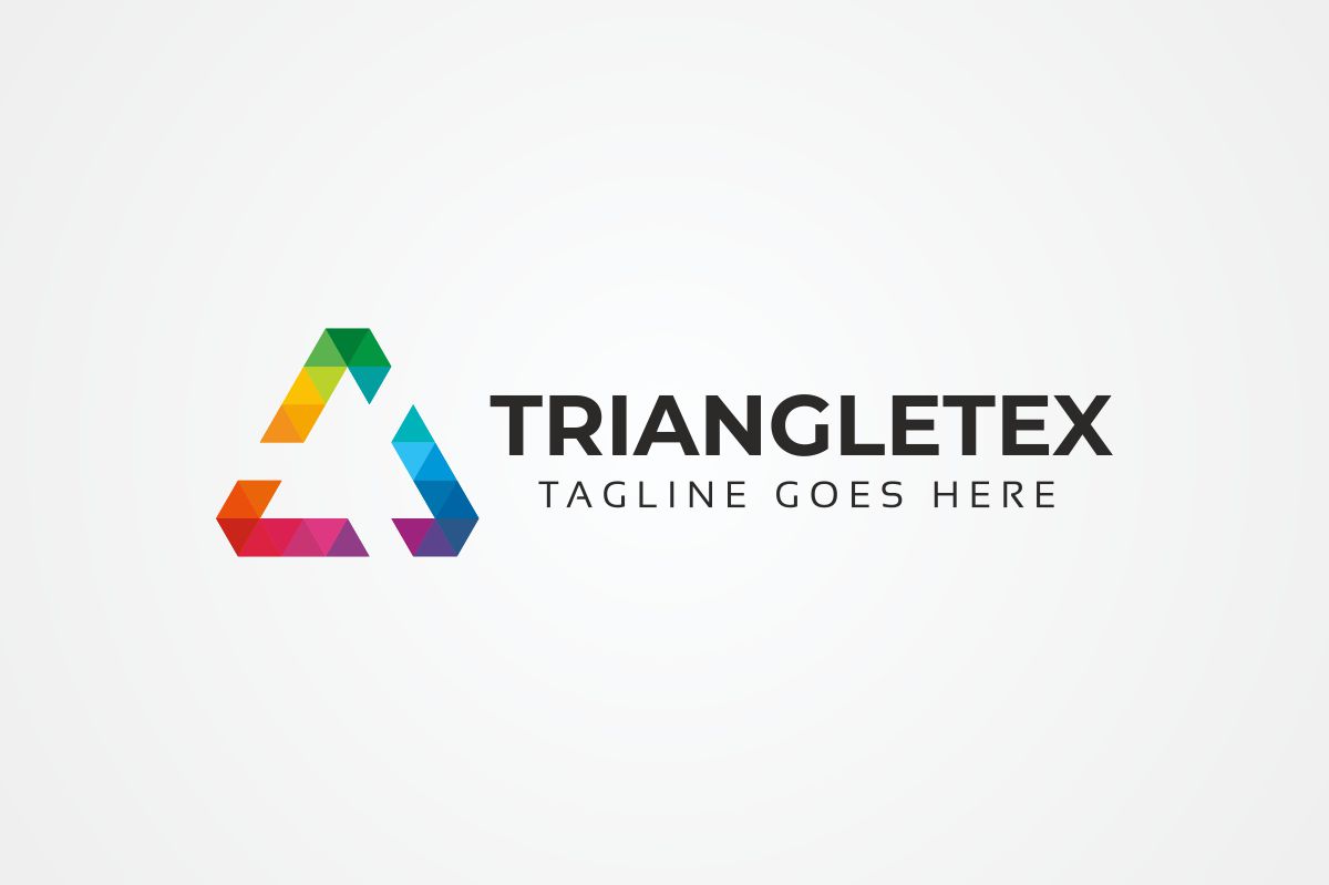 Download Шаблон логотипа "Triangle Colorful Logo Template" / Triangle Colorful Logo Template - Шаблон логотипа на тему графика ad add addition additional blue colorful combine combined entertainment green group interactive media multimedia orange plus team work three angel