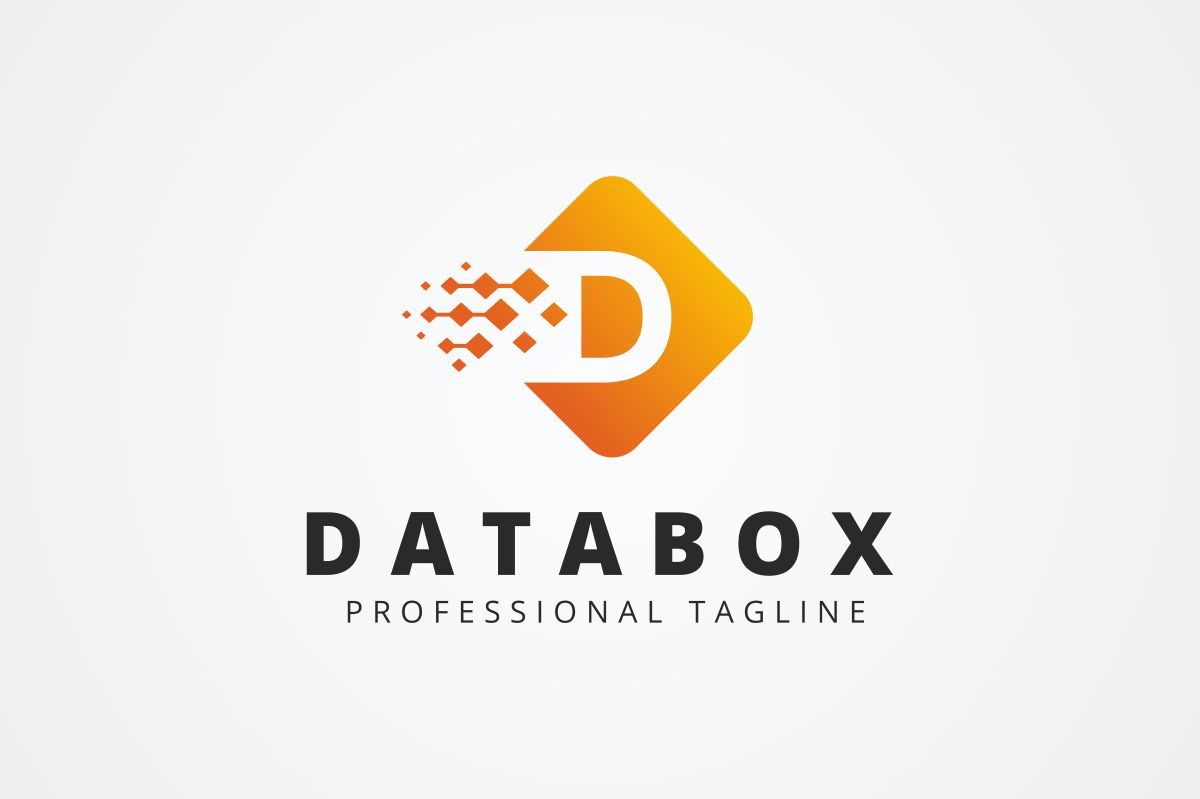 Download Шаблон логотипа "Data Box D Letter Logo Template" / Data Box D Letter Logo Template - Шаблон логотипа на тему графика box brand branding business corporate creative cube cubic cubical d letter logo data digital dimension diversity dream expertise hexagonal marketing