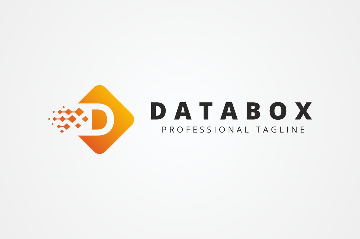 Download Шаблон логотипа "Data Box D Letter Logo Template" / Data Box D Letter Logo Template - Шаблон логотипа на тему графика box brand branding business corporate creative cube cubic cubical d letter logo data digital dimension diversity dream expertise hexagonal marketing
