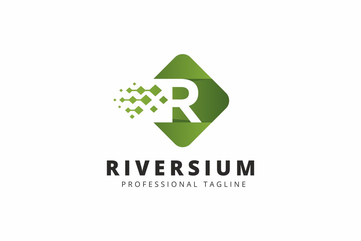 Download Шаблон логотипа "Riversium Logo Template" / Riversium Logo Template - Шаблон логотипа на тему графика agency app business colorful concept creative dynamic flow industry letter marketing media modern multimedia r logo rainbow software spectrum color