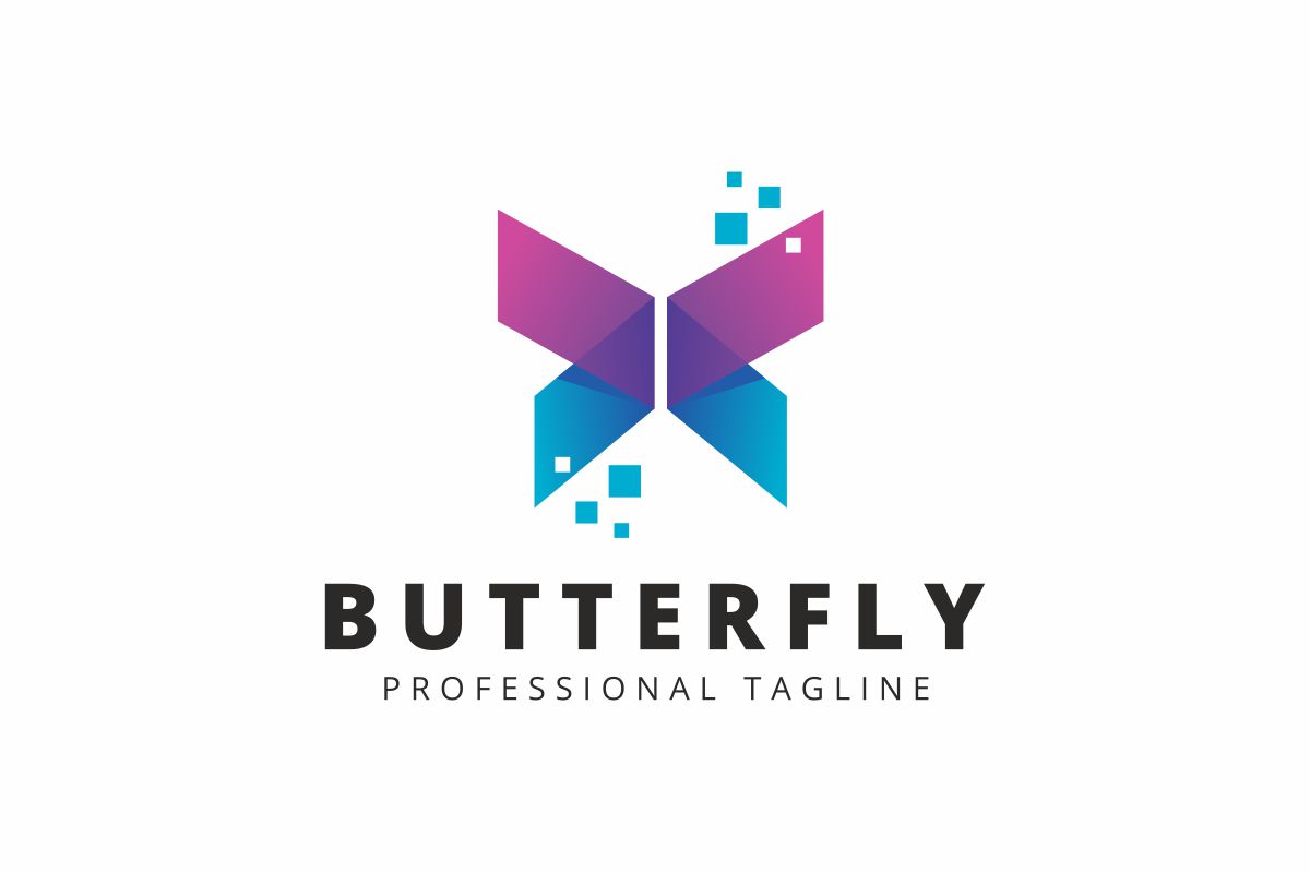 Download Шаблон логотипа "Butterfly Tech Logo Template" / Butterfly Tech Logo Template - Шаблон логотипа на тему графика brand branding butterflies butterfly caterpillar colorful creation creative creativity design fashion fly gracious healthy insect metamorphosis natural nature photograph photographer
