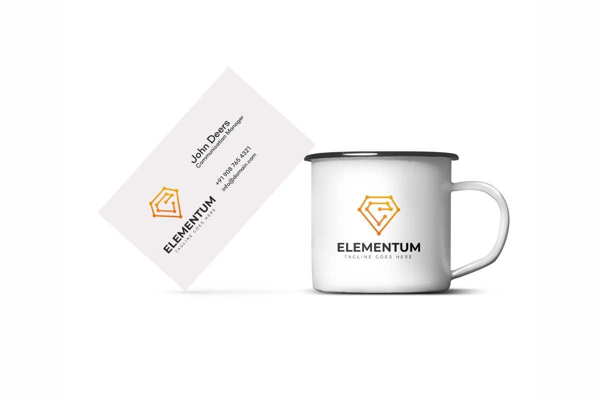 Download Шаблон логотипа "Elementum E Letter Logo Template" / Elementum E Letter Logo Template - Шаблон логотипа на тему графика abstract box brand branding business creativity cube cubic cubical design dimension e letter e logo ecommerce evolution expert expertise extreme
