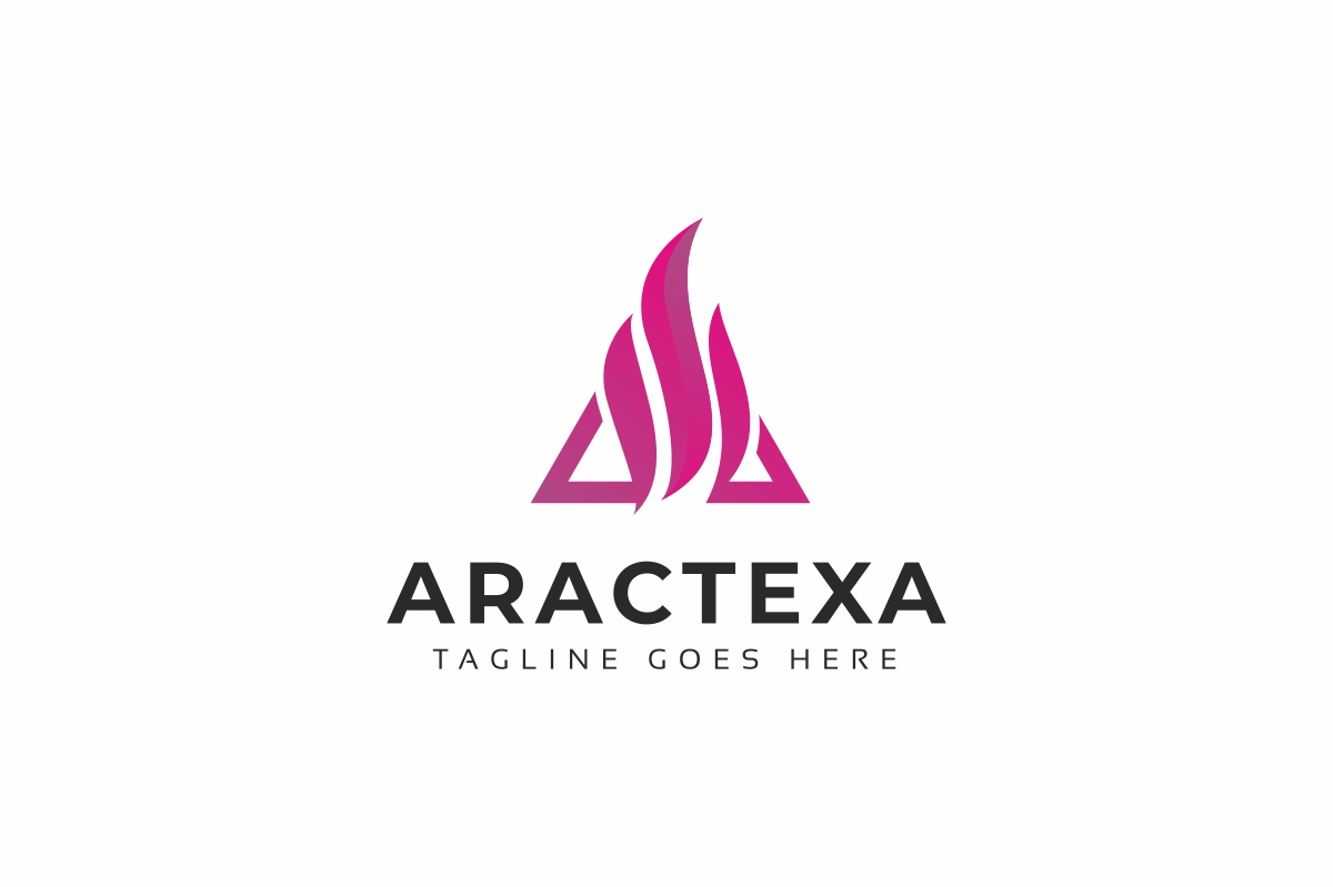 Download Шаблон логотипа "Aractexa A Letter Logo Template" / Aractexa A Letter Logo Template - Шаблон логотипа на тему графика a letter logo a abstract advance around circle fast hexa hexagon revolve tech technology fire triangle