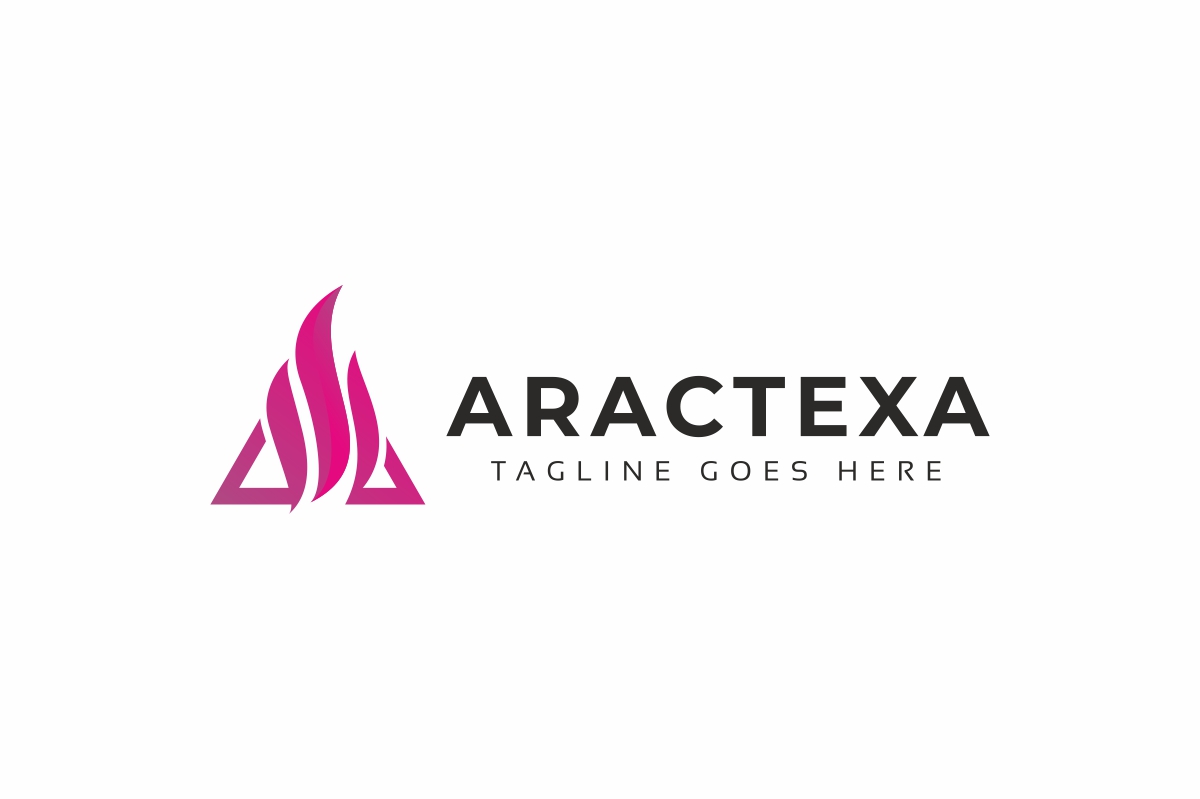 Download Шаблон логотипа "Aractexa A Letter Logo Template" / Aractexa A Letter Logo Template - Шаблон логотипа на тему графика a letter logo a abstract advance around circle fast hexa hexagon revolve tech technology fire triangle