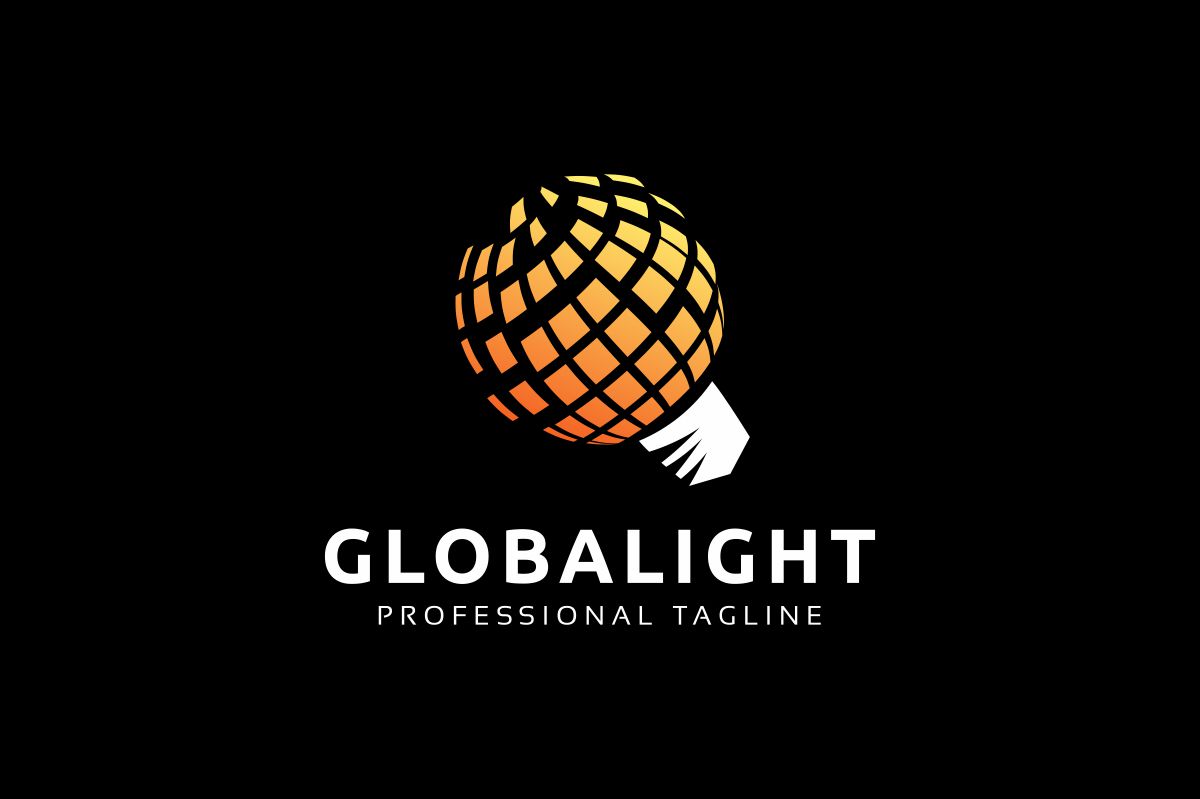 Download Шаблон логотипа "Global Idea Logo Template" / Global Idea Logo Template - Шаблон логотипа на тему графика atmosphere bulb communication communications consulting earth economy education electric electricity electronic finance globe growth humanity humankind idea ideas industry innovate
