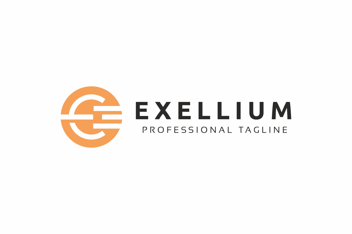 Download Шаблон логотипа "Exellium E Letter Logo Template" / Exellium E Letter Logo Template - Шаблон логотипа на тему графика alphabet app branding business creative cube design digital ecommerce elevate graphic hexa hexagon icon initial internet letter logo media e