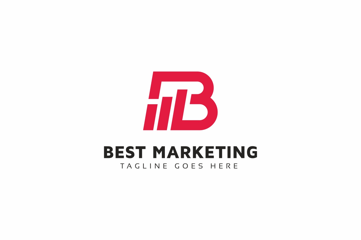 Download Шаблон логотипа "Best Marketing B Letter Logo Template" / Best Marketing B Letter Logo Template - Шаблон логотипа на тему графика agency b logo bb beta brain branding business finance font graphic job letter marketing modern multimedia office personal professional smart