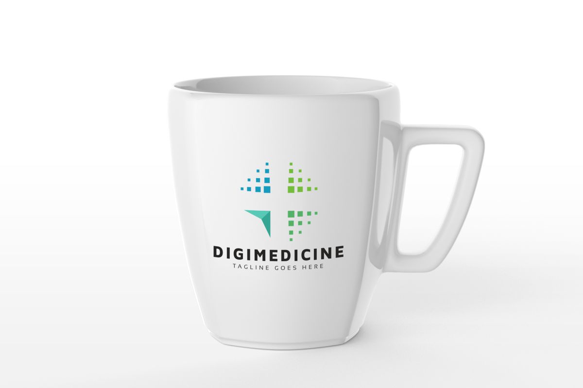 Download Шаблон логотипа "Digital Medicine Logo Template" / Digital Medicine Logo Template - Шаблон логотипа на тему графика brand branding business care clinic company cross data digital doctor health healthcare healthy hospice hospital medical medicine nurse office outpatient