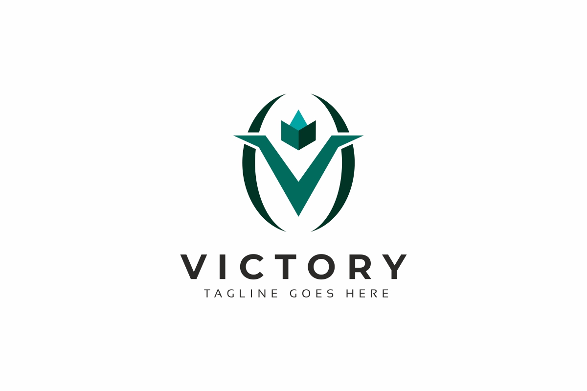 Download Шаблон логотипа "Victory V Letter Logo Template" / Victory V Letter Logo Template - Шаблон логотипа на тему графика abstract brand business consulting corporate entertainment game gamer gaming identity investment letter v marketing media professional real estate sport studio