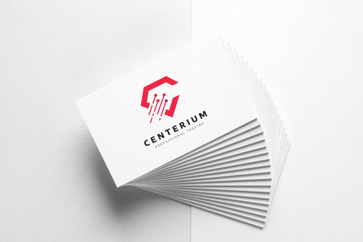 Download Шаблон логотипа "Centerium C Letter Logo Template" / Centerium C Letter Logo Template - Шаблон логотипа на тему графика arrow up bank branding business up c logo capital company brand consulting economy elegant finance green insurance invest market marketing