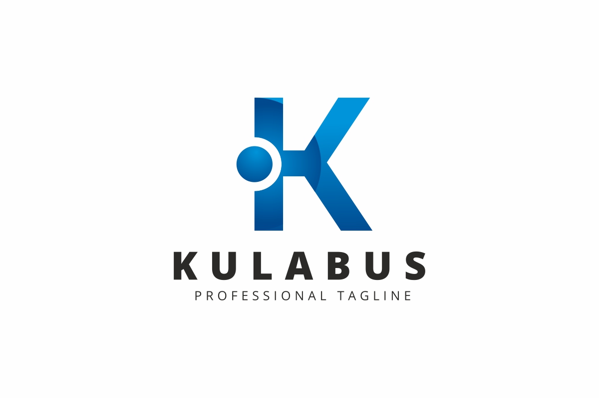 Download Шаблон логотипа "Kulabus K Letter Logo Template" / Kulabus K Letter Logo Template - Шаблон логотипа на тему графика 3d art colorful creative development k letter logo media plastic studio web